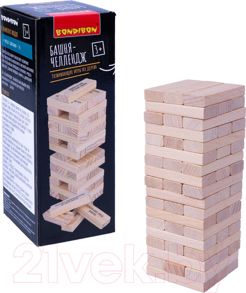Изображение товара Настольная игра Bondibon Башня-челлендж / ВВ4178