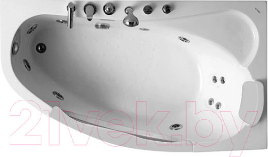 Изображение товара Ванна акриловая Gemy G9046 B R 161x96 (с гидромассажем)