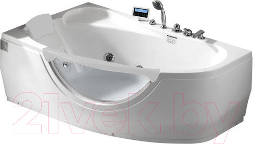 Изображение товара Ванна акриловая Gemy G9046 K L 161x96 (с гидромассажем)