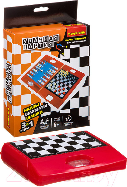 Изображение товара Набор настольных игр Bondibon Удачная партия / ВВ3482