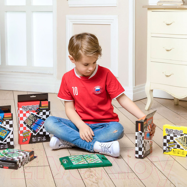 Изображение товара Набор настольных игр Bondibon Удачная партия / ВВ3482