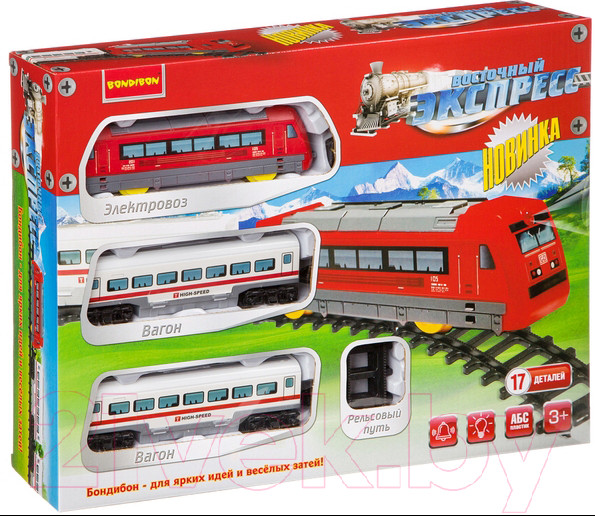 Изображение товара Железная дорога игрушечная Bondibon Восточный экспресс / ВВ4237