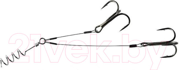 Изображение товара Комплект оснастки для приманки Dragon V-Lures 2/0 / 57-200-3011