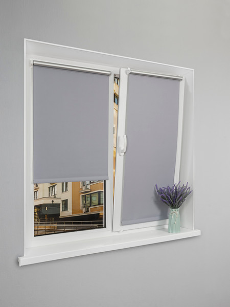Изображение товара Рулонная штора Lm Decor Симпл Блэкаут LM 68-07 61x160 (серый)