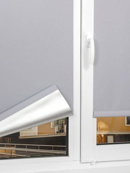 Изображение товара Рулонная штора Lm Decor Симпл Блэкаут LM 68-07 110x160 (серый)