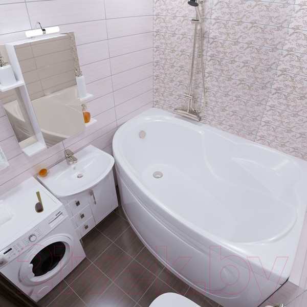 Изображение товара Ванна акриловая Triton Изабель 170x100 L (с каркасом)