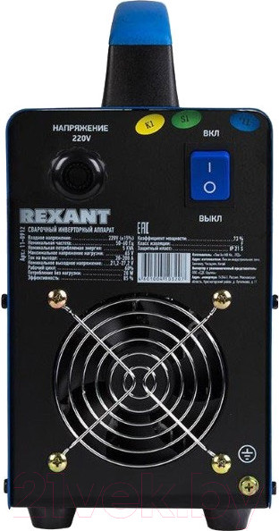 Изображение товара Инвертор сварочный Rexant АС-200А / 11-0912