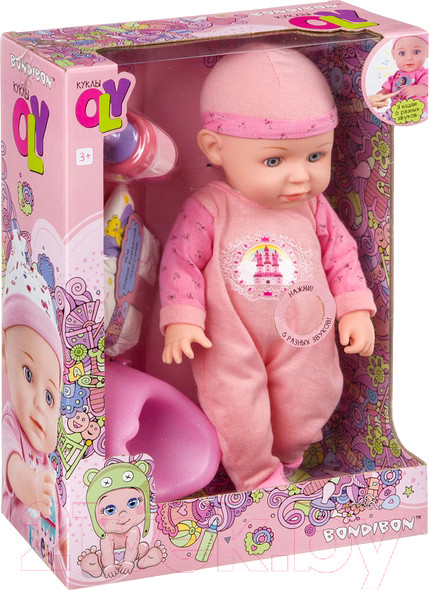 Изображение товара Пупс с аксессуарами Bondibon OLY функциональная / ВВ4260