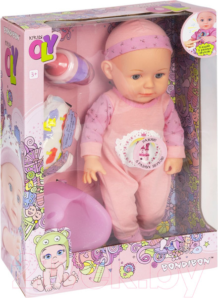 Изображение товара Пупс с аксессуарами Bondibon OLY функциональная / ВВ4260