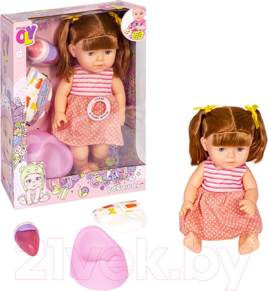 Изображение товара Пупс с аксессуарами Bondibon OLY функциональная / ВВ4261