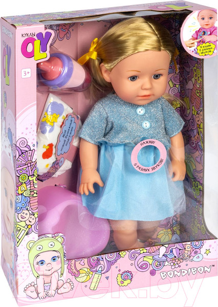 Изображение товара Пупс с аксессуарами Bondibon OLY функциональная / ВВ4263
