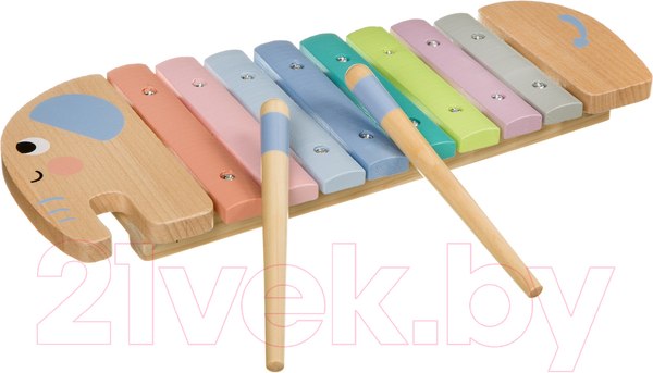 Изображение товара Музыкальная игрушка Bondibon Ксилофон Слоник / ВВ4014