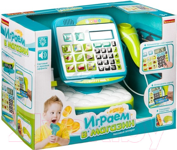 Изображение товара Касса игрушечная Bondibon Играем в магазин / ВВ4125