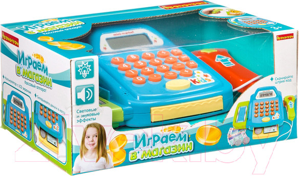 Изображение товара Касса игрушечная Bondibon Играем в магазин / ВВ4128