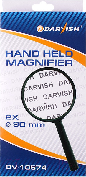 Изображение товара Лупа ручная Darvish DV-10574 (90мм)