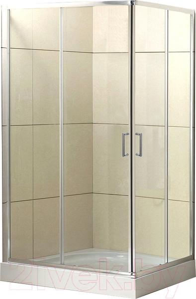 Изображение товара Душевой уголок BelBagno UNO-195-AH-2-100/80-C-Cr