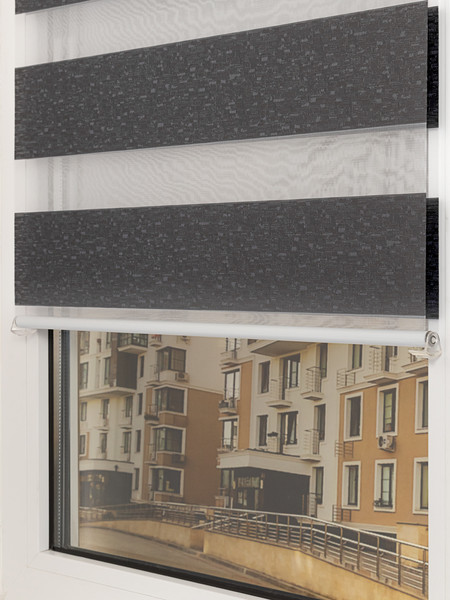 Изображение товара Рулонная штора Lm Decor Сити ДН LB 60-03 100x160 (графит)