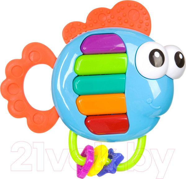 Изображение товара Погремушка Bondibon Рыбка-пианино / ВВ3920