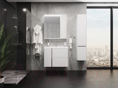 Изображение товара Шкаф-пенал для ванной Акватон Стоун (1A228403SX01R)