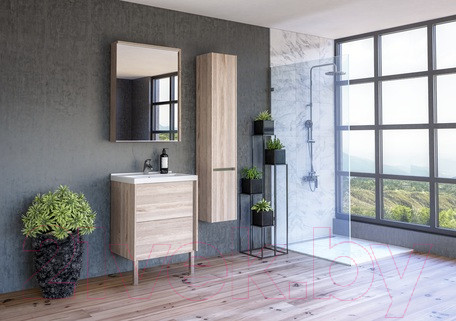 Изображение товара Шкаф-пенал для ванной Акватон Стоун (1A228403SX850)