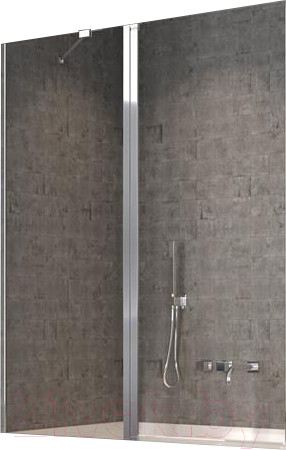 Изображение товара Стеклянная шторка для ванны Radaway Nes PND II 100 L / 10009100-01-01L