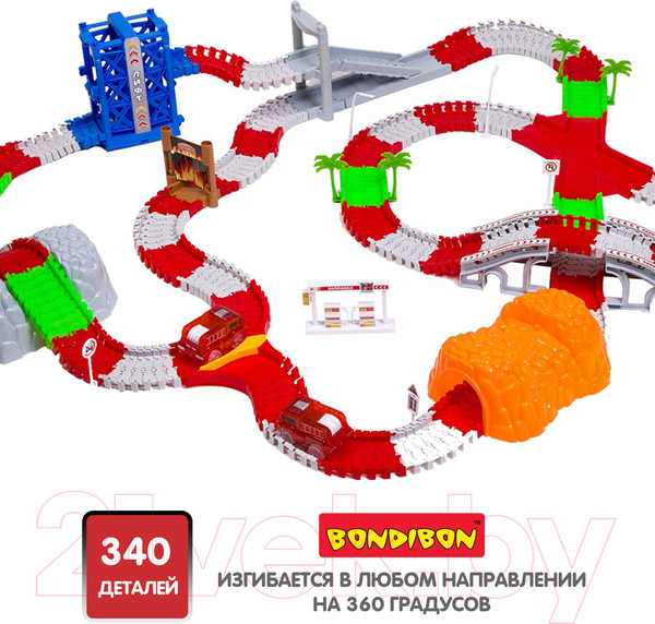 Изображение товара Автотрек Bondibon Пожарная команда / ВВ2769