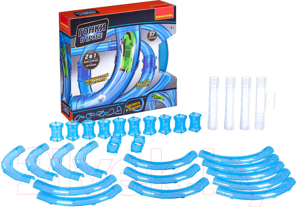 Изображение товара Автотрек гоночный Bondibon Гонки в трубе / ВВ3127