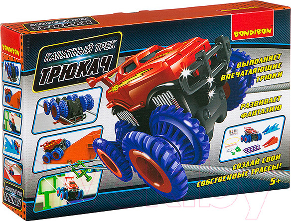 Изображение товара Автотрек гоночный Bondibon Трюкач / ВВ3566