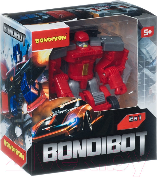 Изображение товара Робот-трансформер Bondibon Пожарная машина / ВВ4341