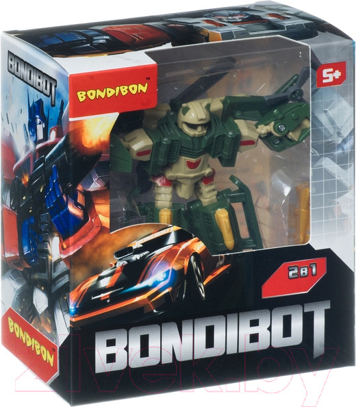 Изображение товара Робот-трансформер Bondibon Вертолет / ВВ4342