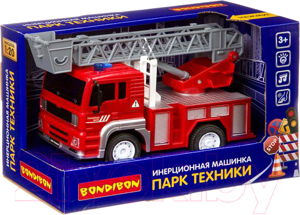 Изображение товара Автомобиль игрушечный Bondibon Парк техники / ВВ4063 (инерционная)