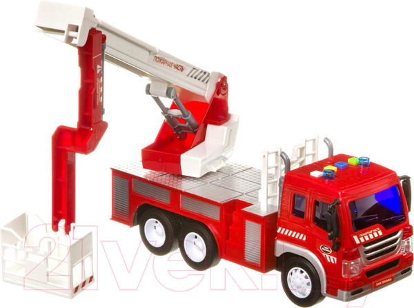 Изображение товара Автомобиль-вышка Bondibon Парк техники / ВВ4067 (инерционная)