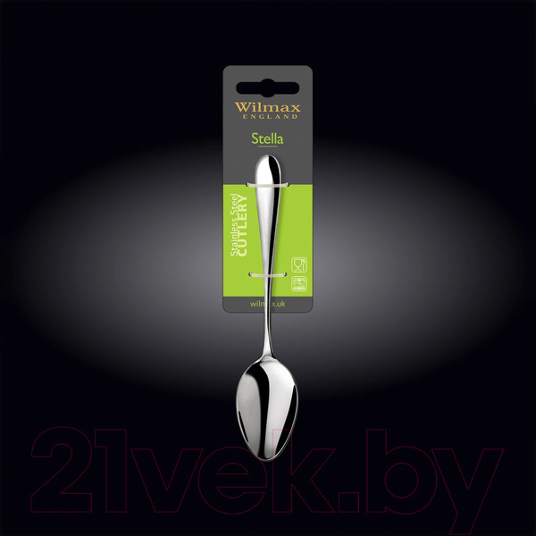 Изображение товара Набор десертных ложек Wilmax WL-999108/2В (2шт)
