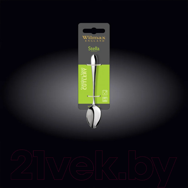 Изображение товара Набор кофейных ложек Wilmax WL-999105/2В (2шт)