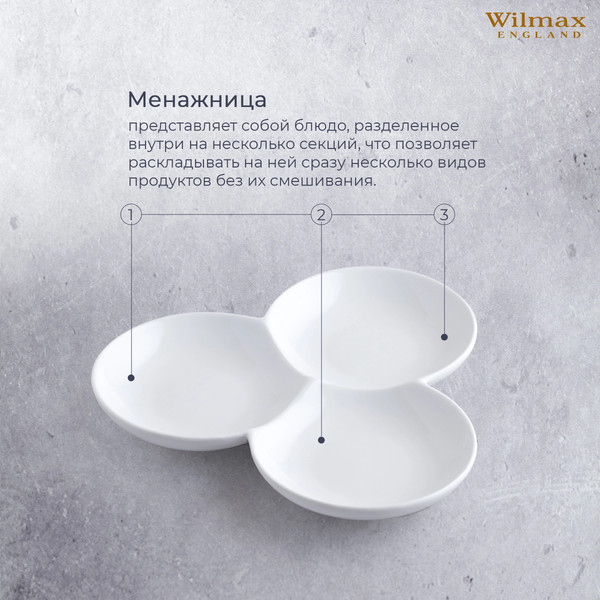 Изображение товара Менажница Wilmax WL-992614/А