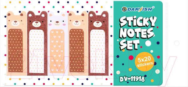 Изображение товара Стикеры канцелярские Darvish DV-11918