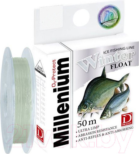 Изображение товара Леска монофильная Dragon Milenium Winter Float 0.14мм 50м / 33-16-314