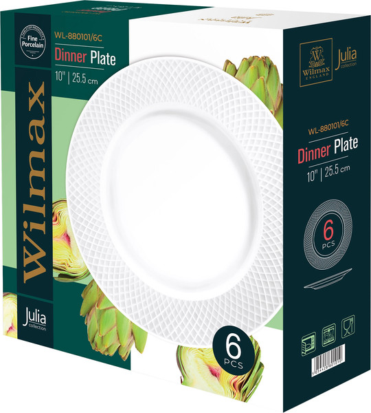 Изображение товара Набор тарелок Wilmax WL-880101/6C (6шт)