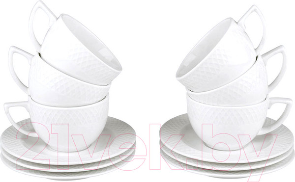 Изображение товара Набор для чая/кофе Wilmax WL-880106/6C