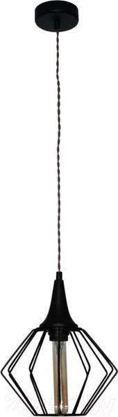 Изображение товара Потолочный светильник Элетех Форма 211 НСБ 01-60-142 / 1005404241 (черный)