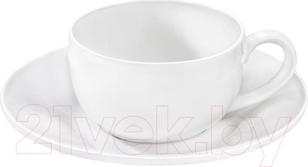 Изображение товара Чашка с блюдцем Wilmax WL-993002/АВ