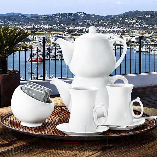 Изображение товара Чашка с блюдцем Wilmax WL-993087/АВ