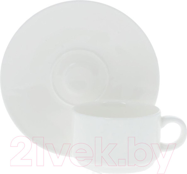 Изображение товара Чашка с блюдцем Wilmax WL-993039/АВ