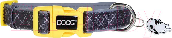 Изображение товара Ошейник DOOG Odie / COLGYC-S (серый/желтый)