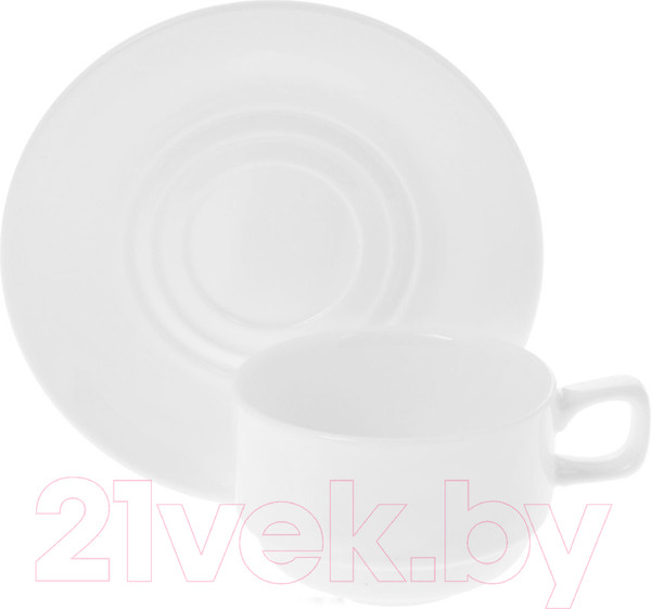 Изображение товара Чашка с блюдцем Wilmax WL-993008/АВ