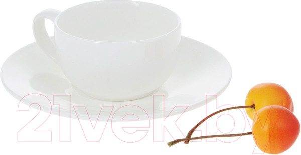 Изображение товара Чашка с блюдцем Wilmax WL-993000/АВ