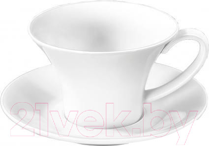 Изображение товара Чашка с блюдцем Wilmax WL-993172/АВ