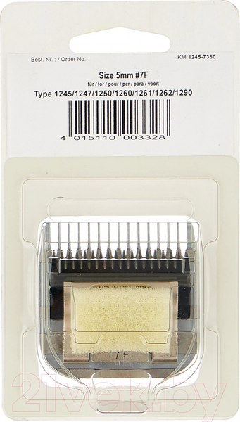 Изображение товара Нож к машинке для стрижки волос Moser 1245-7360 №7F