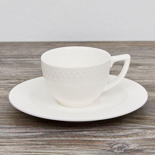 Изображение товара Чашка с блюдцем Wilmax WL-880107/AB