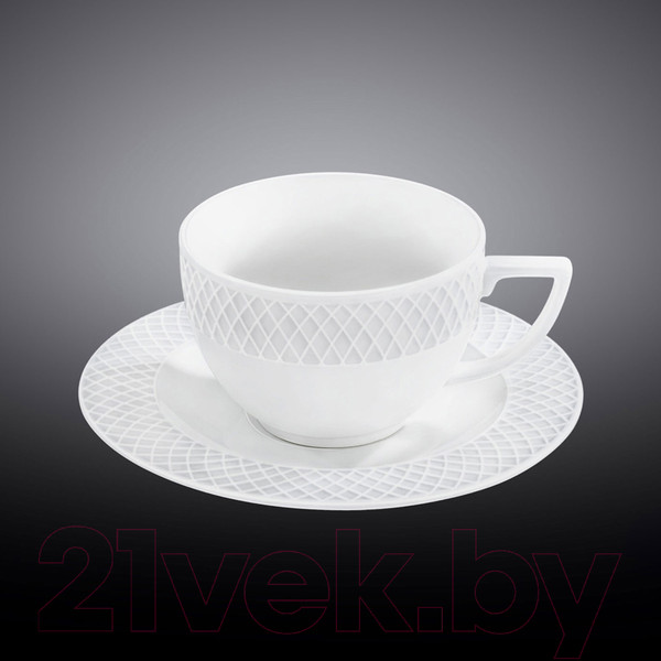 Изображение товара Чашка с блюдцем Wilmax WL-880107/AB